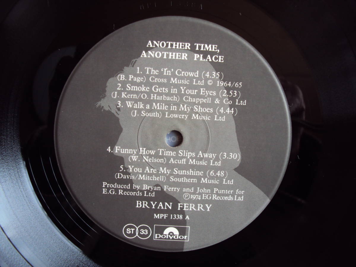 ブライアン・フェリー／いつか、どこかで　国内盤レコード_画像7