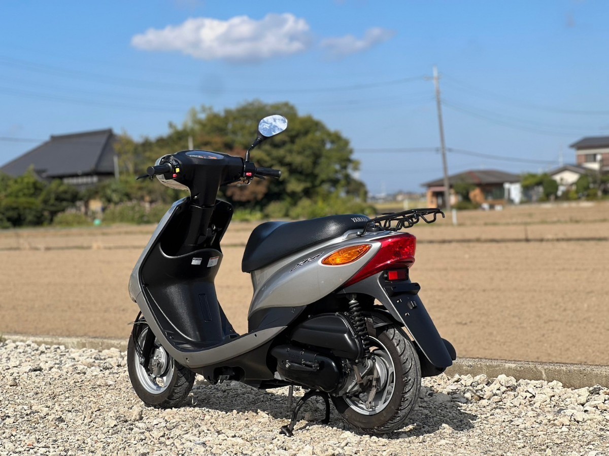 全国配送可能 茨城県から ヤマハ JOG SA36J シルバー 13212km 50cc 原付_画像4