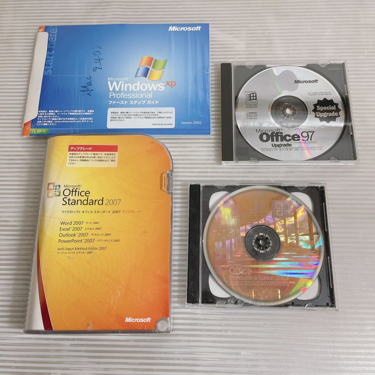 ◆Microsoft Office Professional 2007 2003 1997 まとめ Windows xp ファーストステップガイド◆K5_画像1