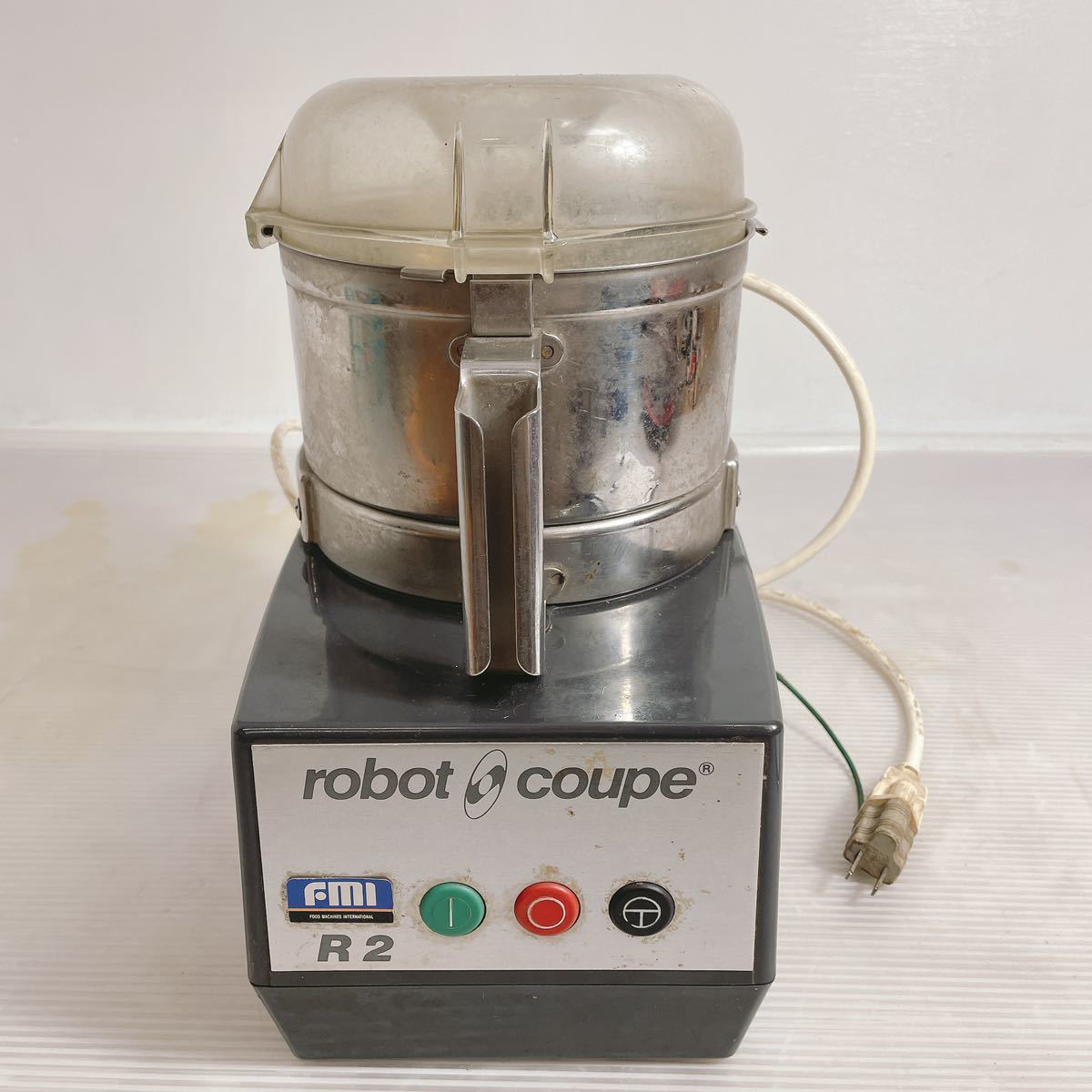 ジャンク品◆robot coupe R2 FMI /エフエムアイ フードプロセッサー 厨房器具◆M4_画像1
