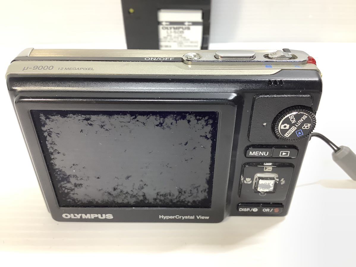 [K-2023]OLYMPUS μ-9000 デジタルカメラ☆シャッター.保存.フラッシュOK★HyperCrystal View オリンパス ミュー 売り切り 1円〜♪_画像3