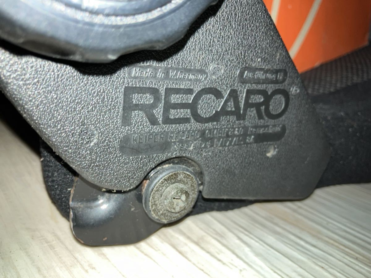 RECARO レカロ 座席シート　型番不明　ジャンク扱い　　　　　ブラック/カー用品/_画像9