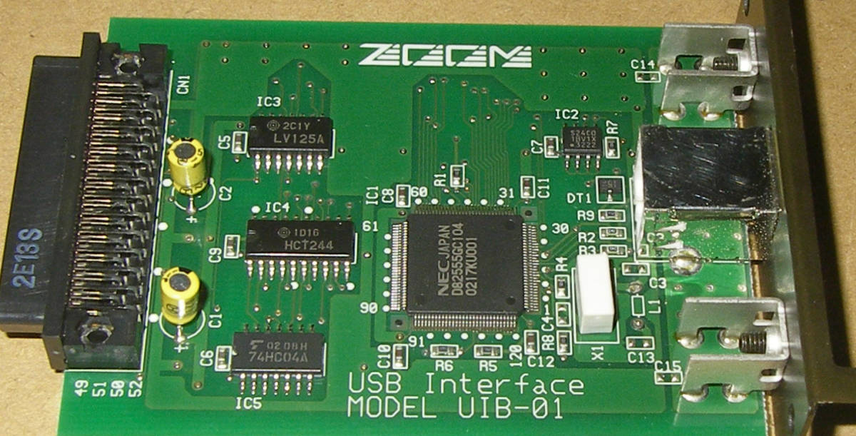 ★ZOOM MRS Series USB Interface BOARD ZOOM UIB-01★MADE in JAPAN★_画像3