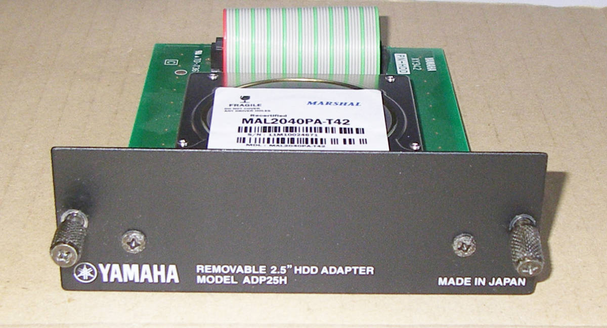 ★YAMAHA AW4416 ADP25H (中古) HDD 40GB (ほぼ新品)★OK!!★MADE in JAPAN★_画像2