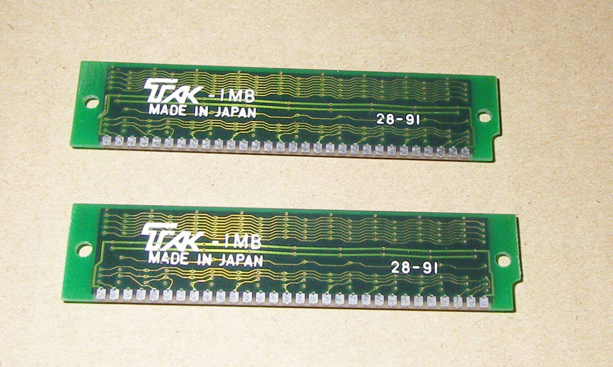 ★AKAI DR8/DR16/PC Memory 30 Pin TAK 1MB★OK!!★MADE in JAPAN★_画像4