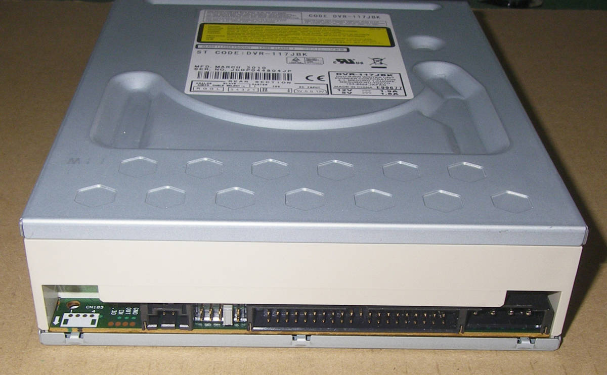 ★AKAI MPC4000 純正 CD-ROM DRIVE PIONEER DVR-117JBK★OK! !★_画像5