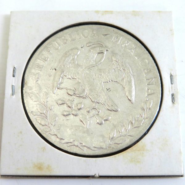 メキシコ アンティークコイン 1894年 8R/8レアル 貿易銀②_画像2