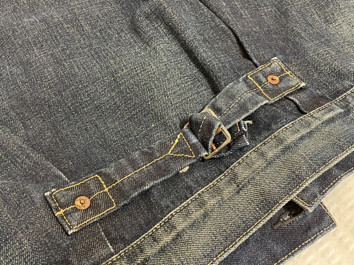 希少☆LEVI'S リーバイス 506XX デニムジャケット ☆ファースト レプリカ☆ヴィンテージ 限定モデル☆日本製 片面ビッグE 革パッチ レア_画像6