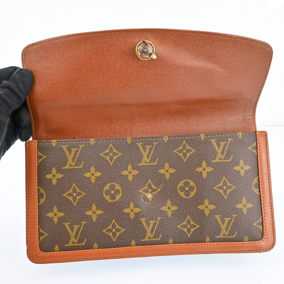 LOUIS VUITTON ルイヴィトン モノグラム ポシェット ダム GM クラッチバッグ セカンドバッグ　F1202.1CR510_画像6