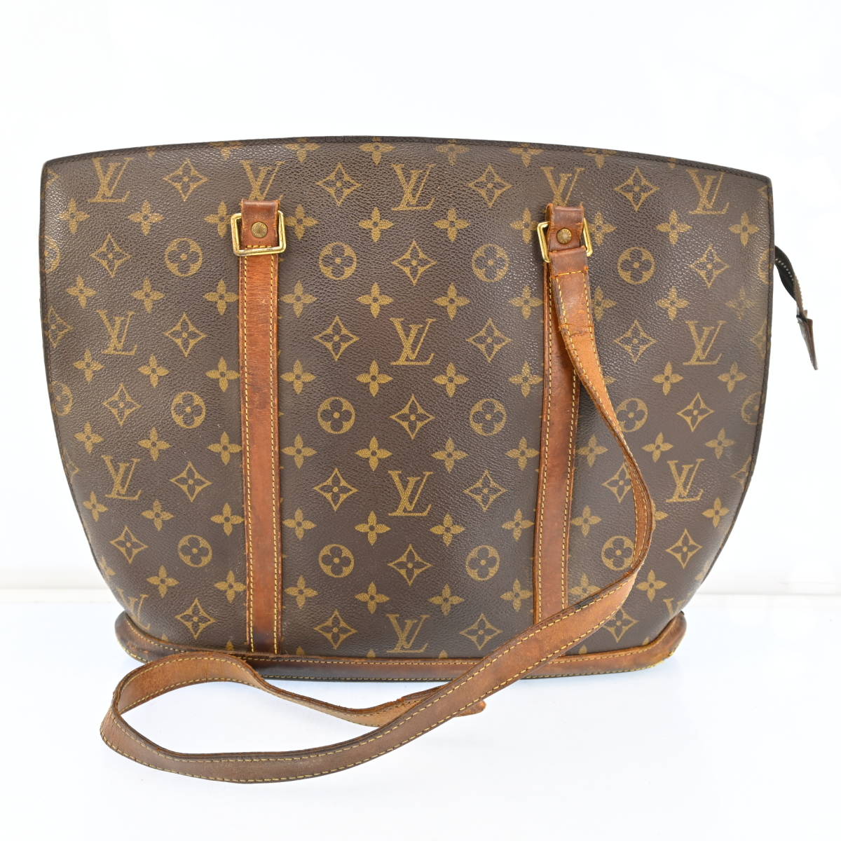 LOUIS VUITTON ルイヴィトン モノグラム バビロン M51102 トートバッグ ブラウン　R2549CA511　ジャンク_画像2