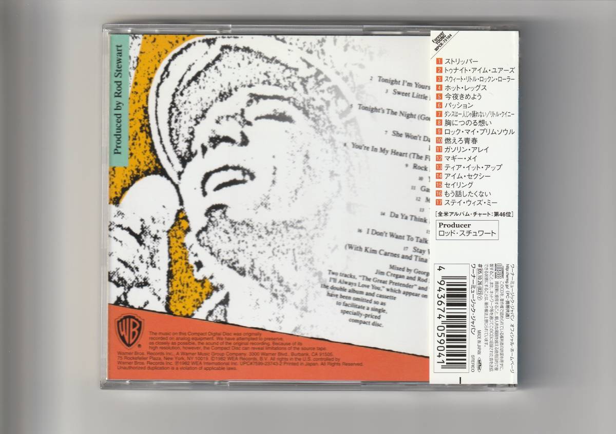 帯付CD/ロッド・スチュワート　アブソルートリー・ライヴ　2005年発売　WPCR75104_画像2