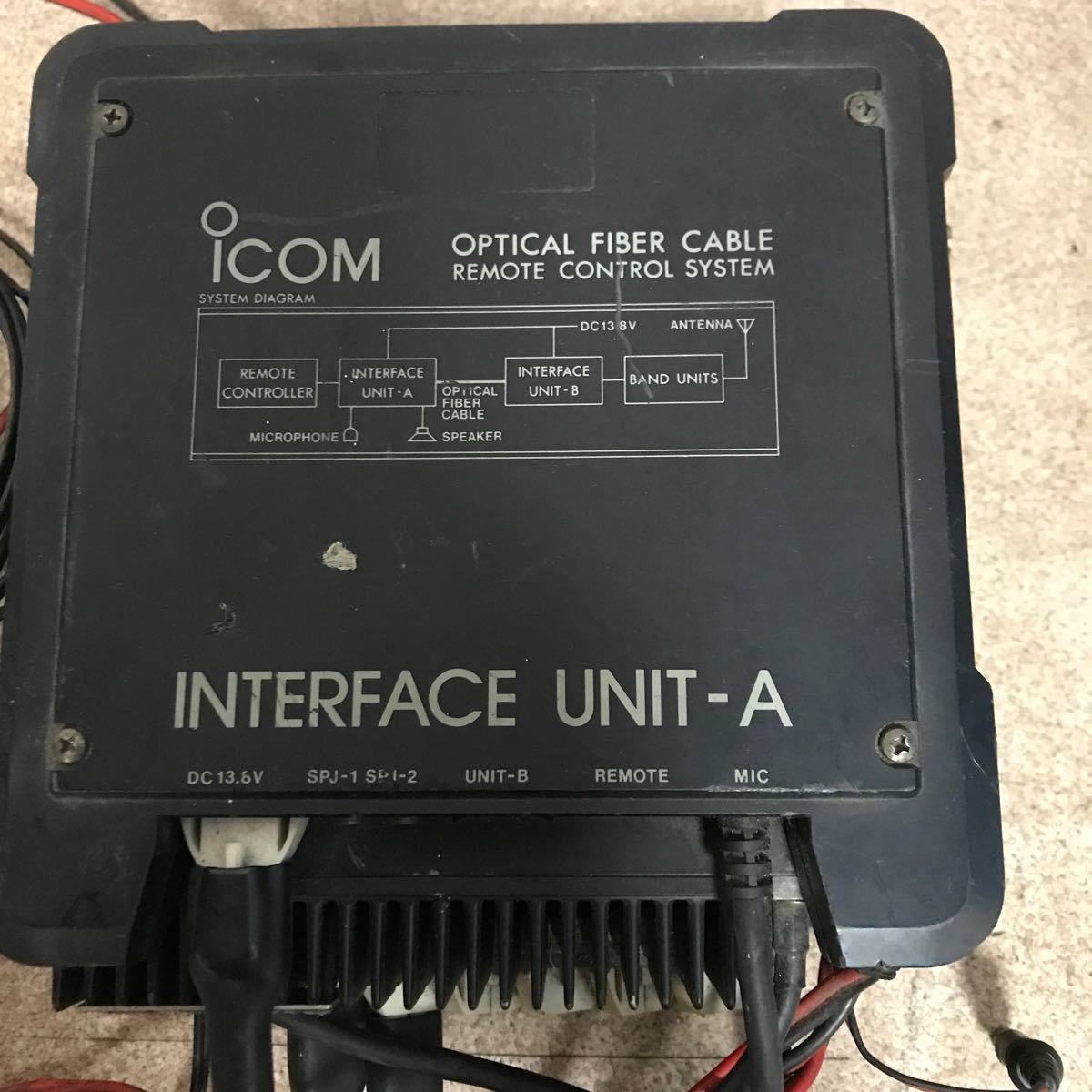 ICOM アイコム INTERFACE UNIT-A IC-900 UX-29 UX-39 中古品　ジャンク品_画像2