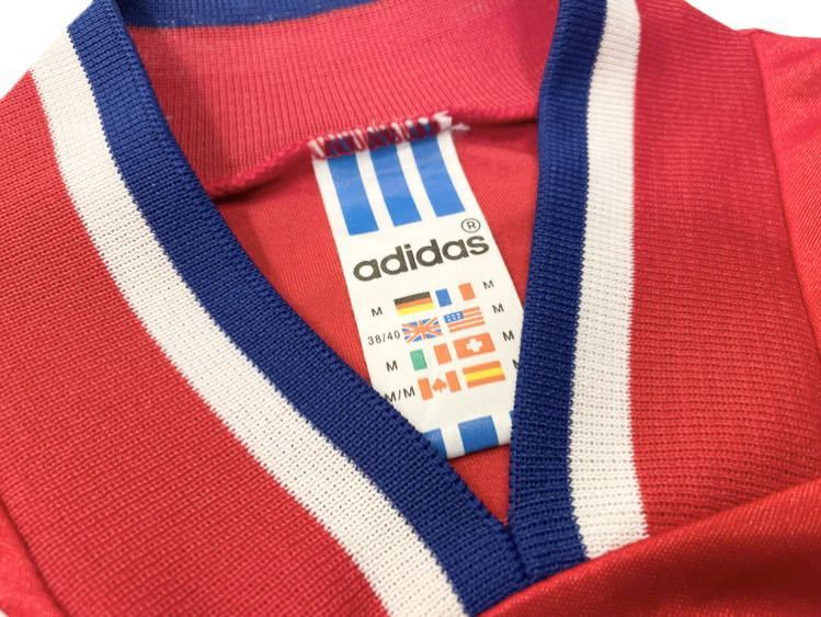 美品 93-95年 ADIDAS バイエルンミュンヘン HOME ユニフォーム ビンテージ OLD サッカー ドイツ ブンデスリーガ FC BAYERN MUNCHEN_画像4