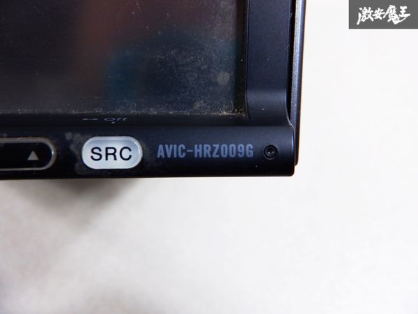 carrozzeria カロッツェリア HDDナビ AVIC-HRZ009G DVD再生 CD再生 カーナビ 棚C8_画像4