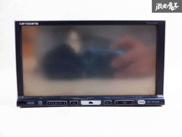 carrozzeria カロッツェリア HDDナビ AVIC-HRZ009G DVD再生 CD再生 カーナビ 棚C8_画像1