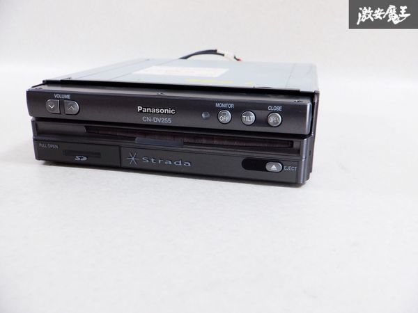 Panasonic パナソニック インダッシュ DVDナビ CN-DV255D DVD再生 即納 棚D5_画像4