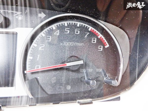 保証付 ダイハツ純正 DBA-LA100S ムーヴ カスタム 2012/02 スピードメーター 走行距離 61.842km 83800-B2A52 即納 棚B10Hの画像2