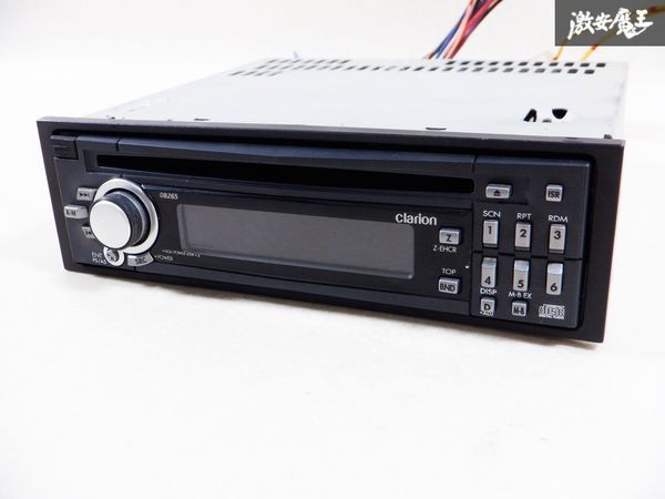 SUZUKI Suzuki original Clarion CD deck player 1DIN DB265 PA-2795A immediate payment shelves D6