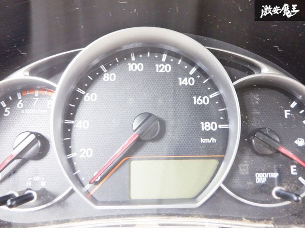 保証付 トヨタ純正 NSP120 ラクティス 2011/03 スピードメーター 走行距離 37.634km 83800-52M60 即納 棚B4C_画像3