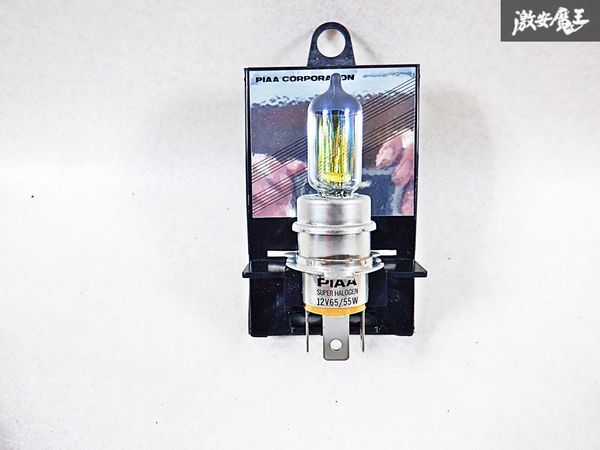  unused stock have Honda Mazda PIAA Piaa 12V*65/55W ion crystal valve(bulb) H halogen 2 piece set B-77 DHH6555 blue yellow light shelves D-12-L