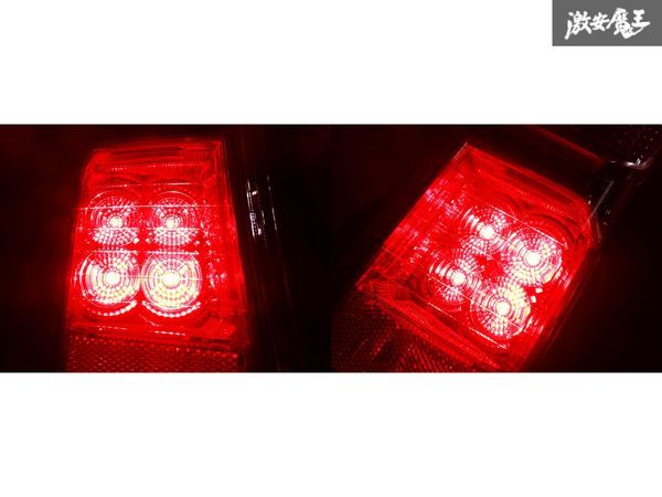 点灯OK！！ホンダ純正 JF1 JF2 N-BOX NBOX 前期 LED テールランプ テールライト 左右 ICHIKOH D105 棚Q5_画像7