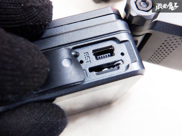保証付 社外 ドライブレコーダー 前後 2カメラ フロント リア 電源コード付 即納 棚M2D_画像4
