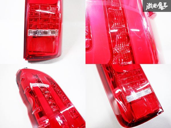 売り切り！！点灯OK！！TOM'S トムス KDH200 200系 ハイエース LED テールランプ テールライト 左右 即納 棚R1_画像3