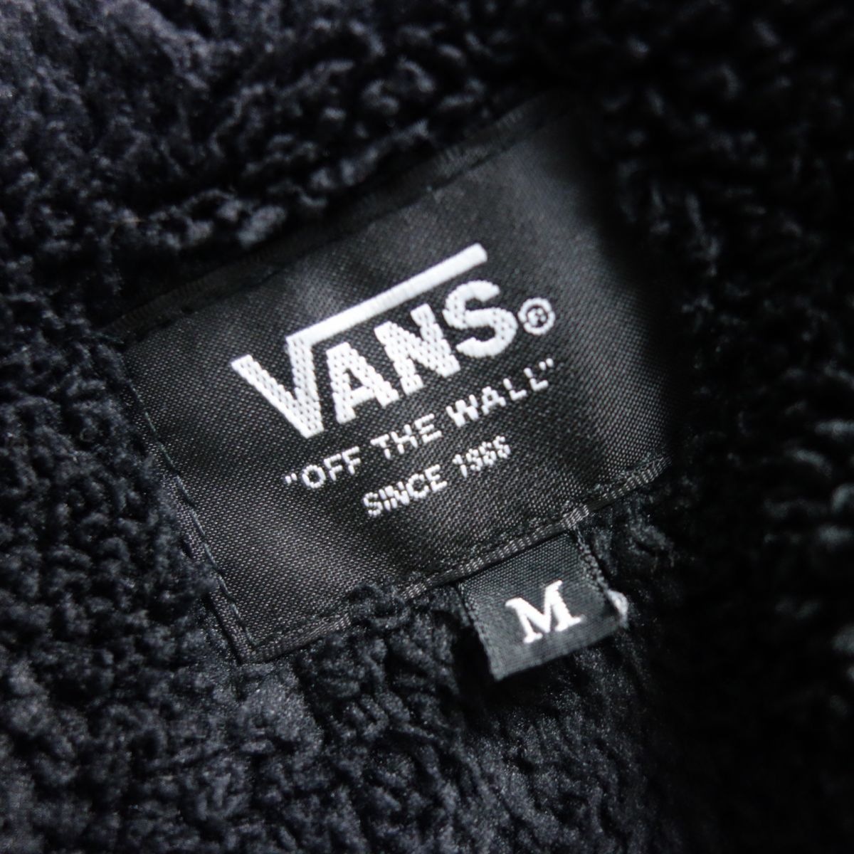 VANS バンズ 裏ボア コーチジャケット 黒 メンズ M_画像7