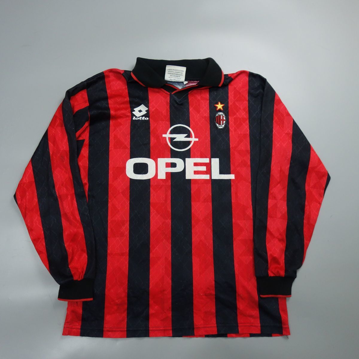 Yahoo!オークション - 90s LOTTO ロット 95-96年 ACミラン ホー Yahoo!オークション - 90s LOTTO ロット 95-96年 ACミラン ホー