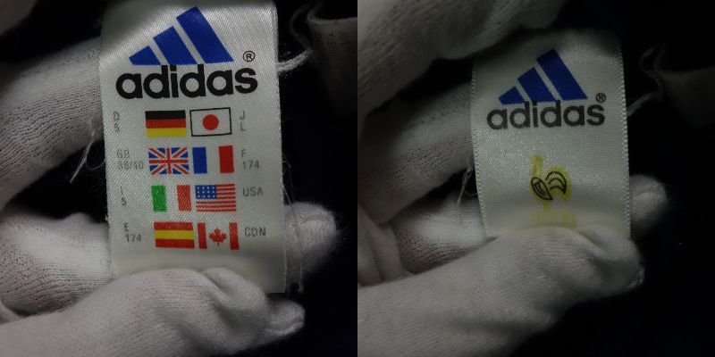 アディダス adidas サッカーフランス代表 ハーフジップ トラックジャケット ジャージ セットアップ メンズ L_画像8