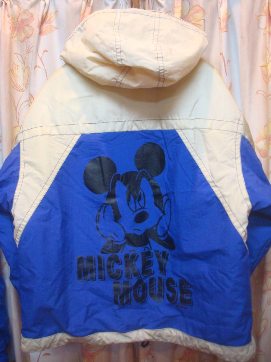 美品！ ★ HART ハート！MICKEY MOUSE 155ｃｍ～175ｃｍサイズ調節機能付！中綿入！厚手生地！とても暖かい！スキーウェア！フード付！ ★_画像10