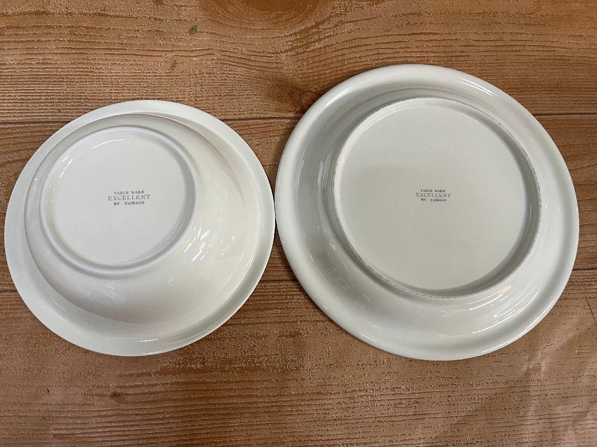 未使用品　TABLE WARE EXCELLENT by YAMAGO シチュー皿　カレー皿などに　ボウル　5客セット　スプーン付_画像6