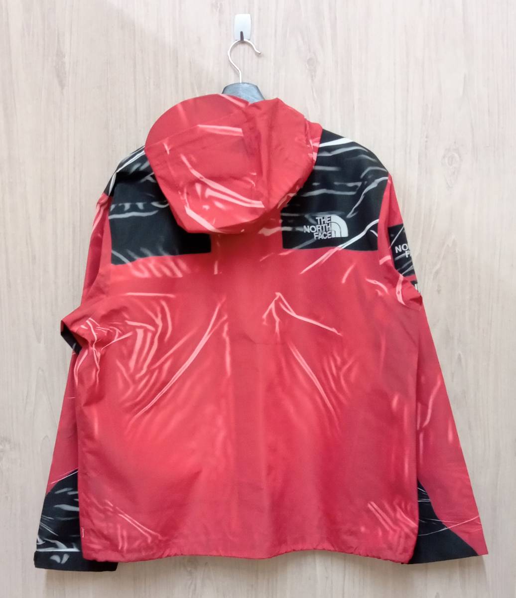 Supreme×THE NORTH FACE/シュプリーム×ザノースフェイス/マウンテンパーカー/PC PRINTED MOUNTAIN JACKET/NP02301I/レッド系/USA Lサイズ