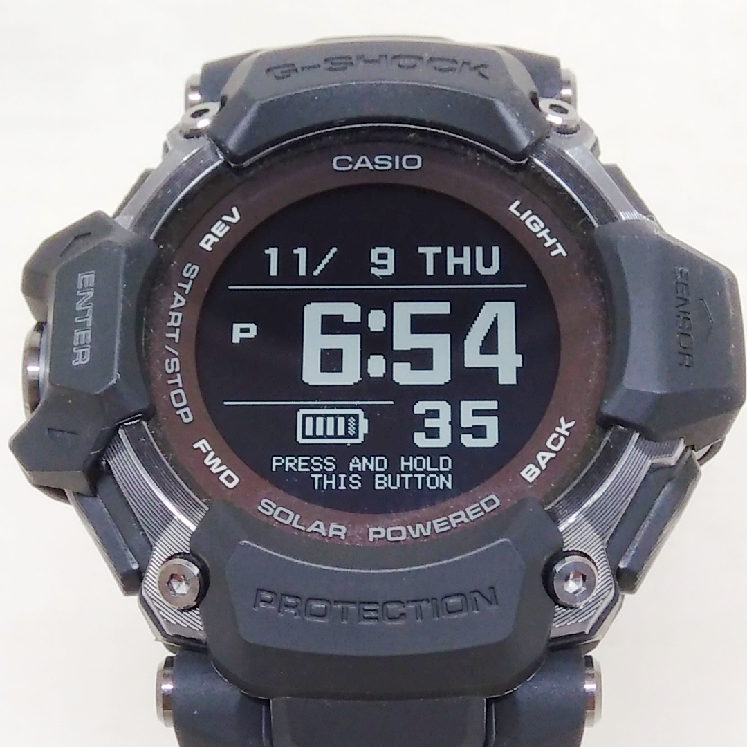 CASIO カシオ G-SHOCK ジーショック GBD-H2000 腕時計 充電式 箱、説明書、充電ケーブル、保存袋有り_画像1