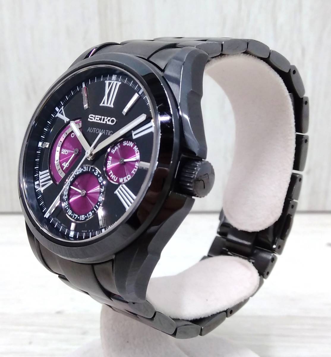 国内外の人気が集結 セイコー SEIKO ブライツ パープルイン 6R21-00H0／24*** ブライツ