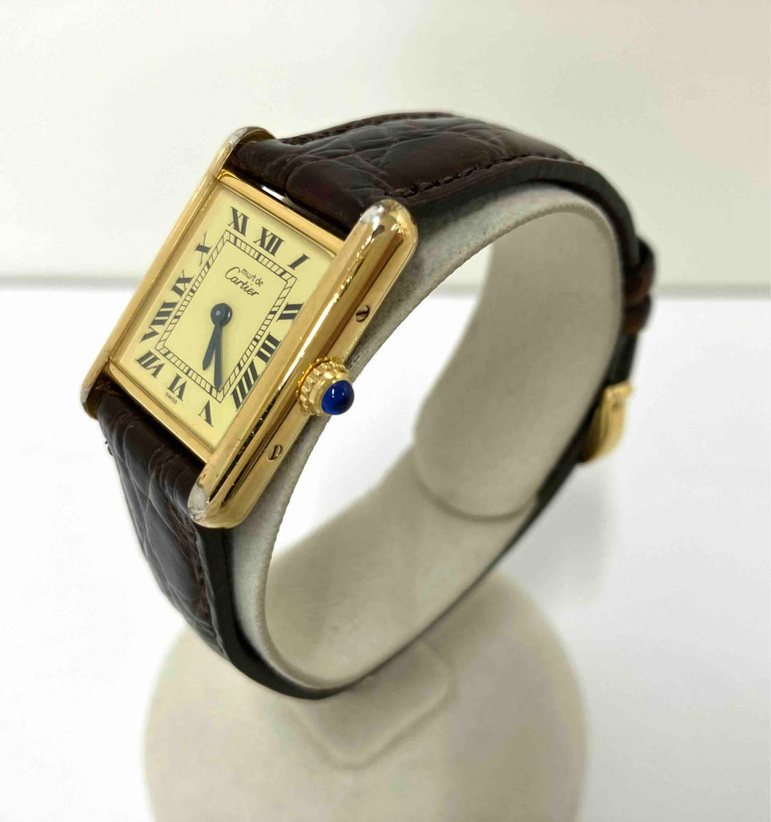 Cartier Cartier Must Tank 5057001 кварц наручные часы 925 печать 