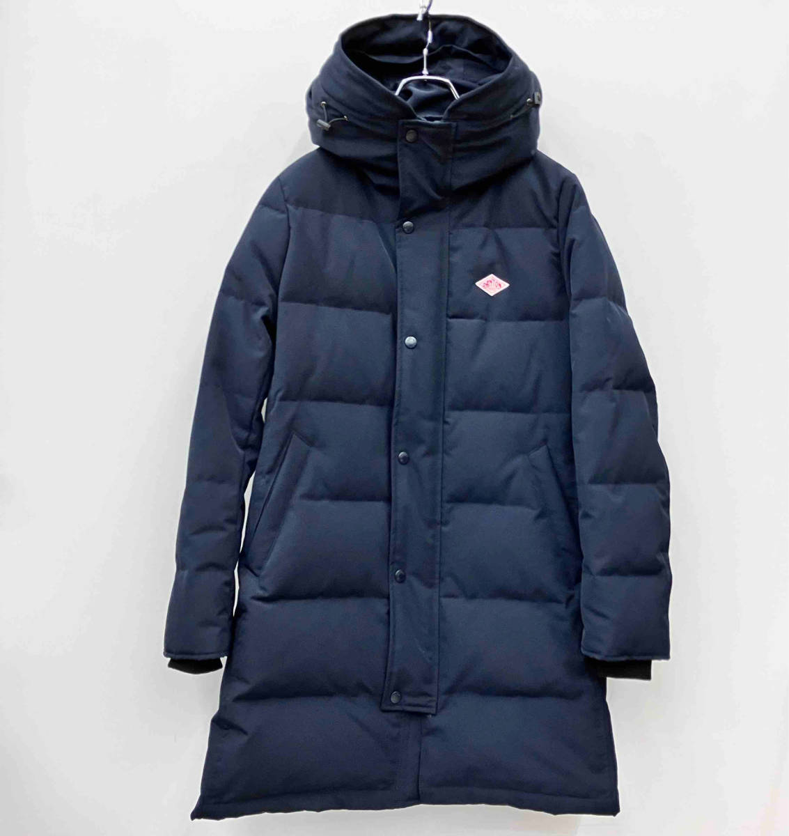 DANTON ダントン フード付き ロングダウンコート DOWN COAT JD-8744 LAS サイズ38 ※フードファー欠品_画像1