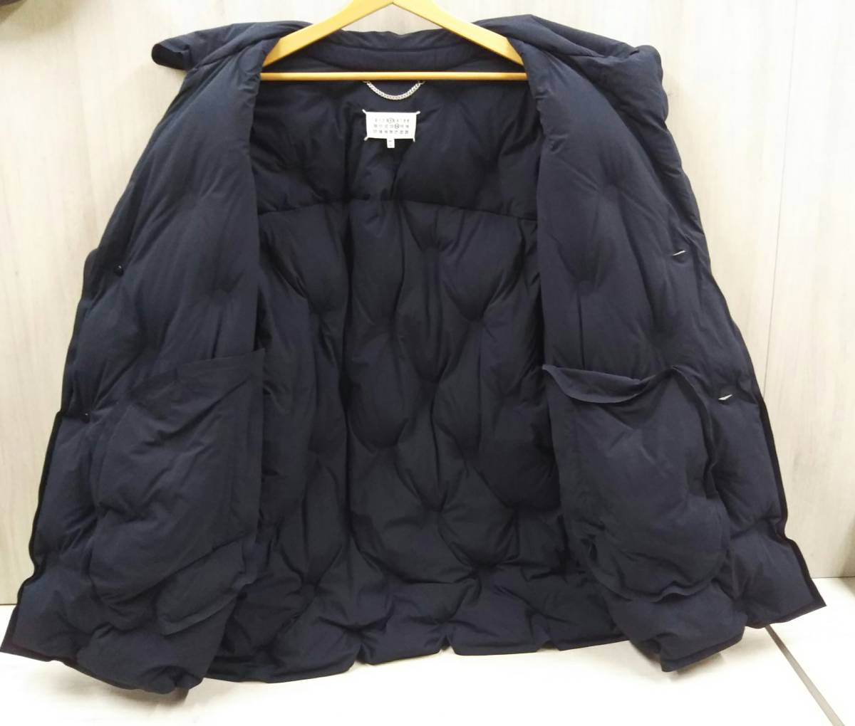 Maison Margiela メゾンマルジェラ 黒 ブラック コート ジャケット レディース サイズ46_画像3