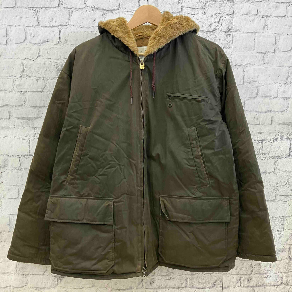 South2West8 PARAFFIN COATING DOWN JACKET サウスツーウエストエイト パラフィン加工 ダウンジャケット サイズS_画像1