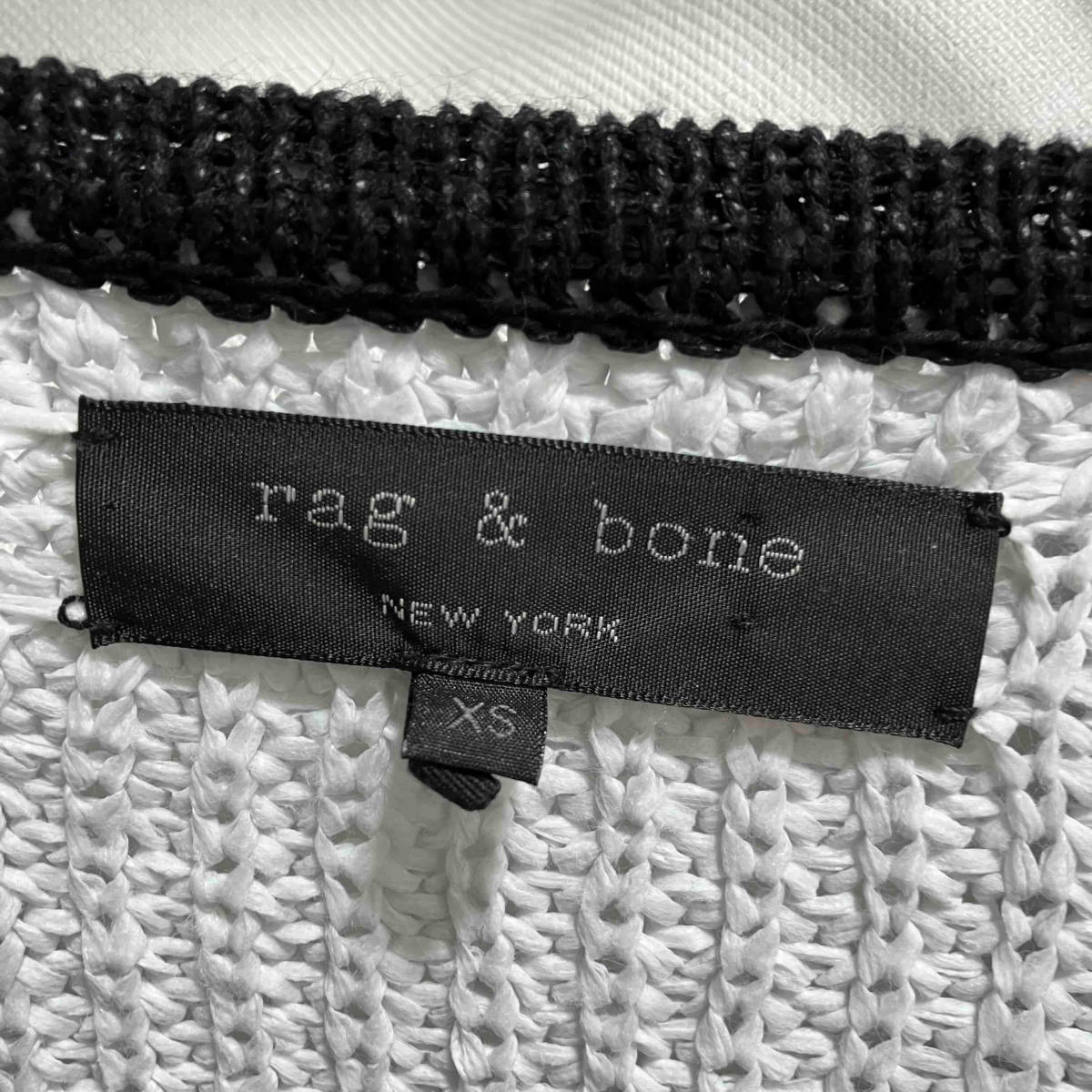 rag ＆ bone ワッフルニット サイズXS ライトグレー　ラグアンドボーン 店舗受取可_画像4