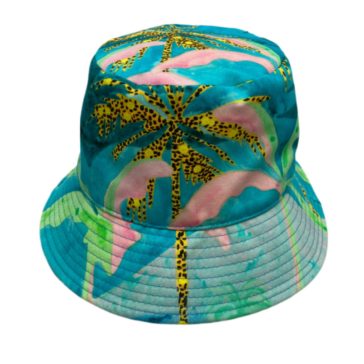 CELINE セリーヌ 21SS ハワイアン バケットハット 帽子 ユニセックス 店舗受取可
