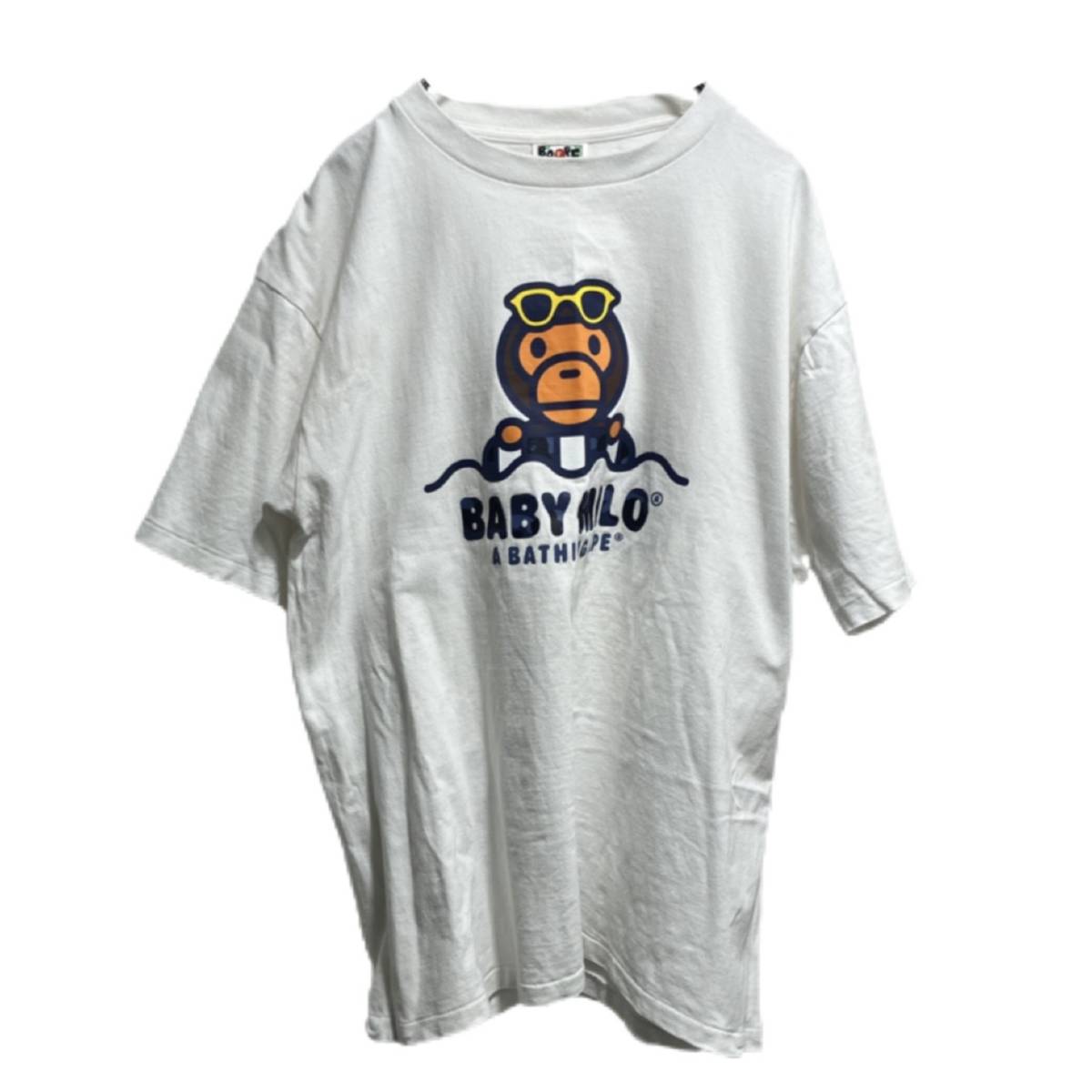 A BATHING APE BAPE color camo milo float summer tee 半袖Tシャツ　XLサイズ　アベイジングエイプ