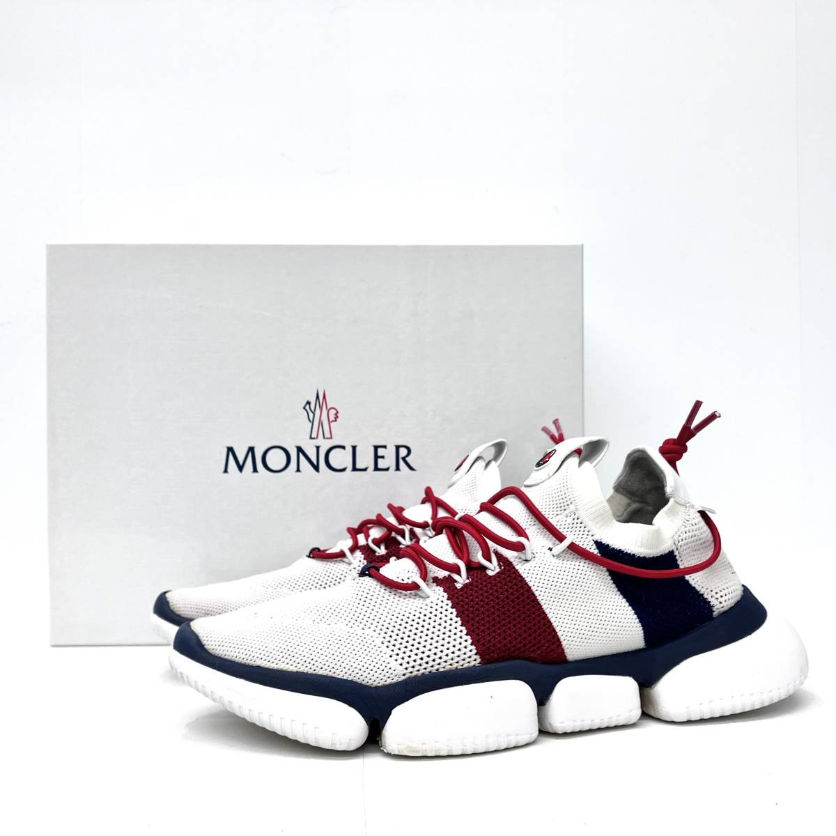 MONCLER モンクレール THE BUBBLE SNEAKER ザ バブル スニーカー インポート 1036200 サイズ42 約26.5cm_画像1