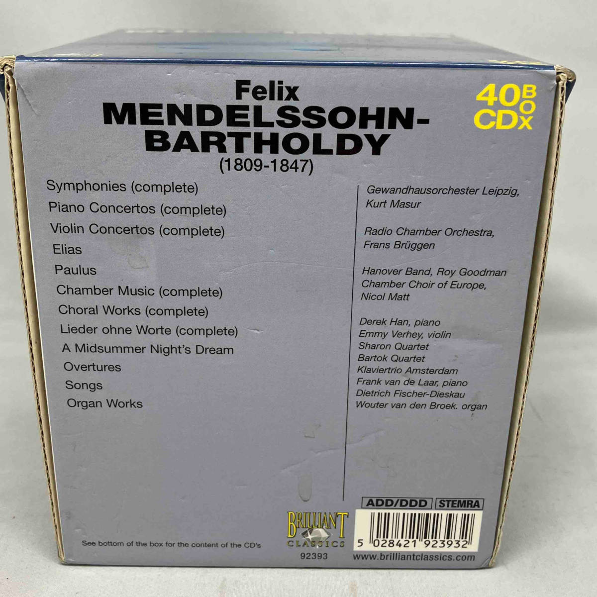 ★Mendelssohn: The Masterworks 40CD_画像3