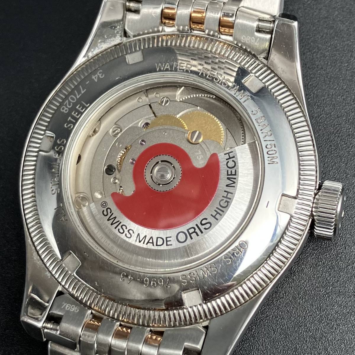 ORIS オリス ビッククラウン 7696-43 34-77028 自動巻き 腕時計 店舗受取可_画像4