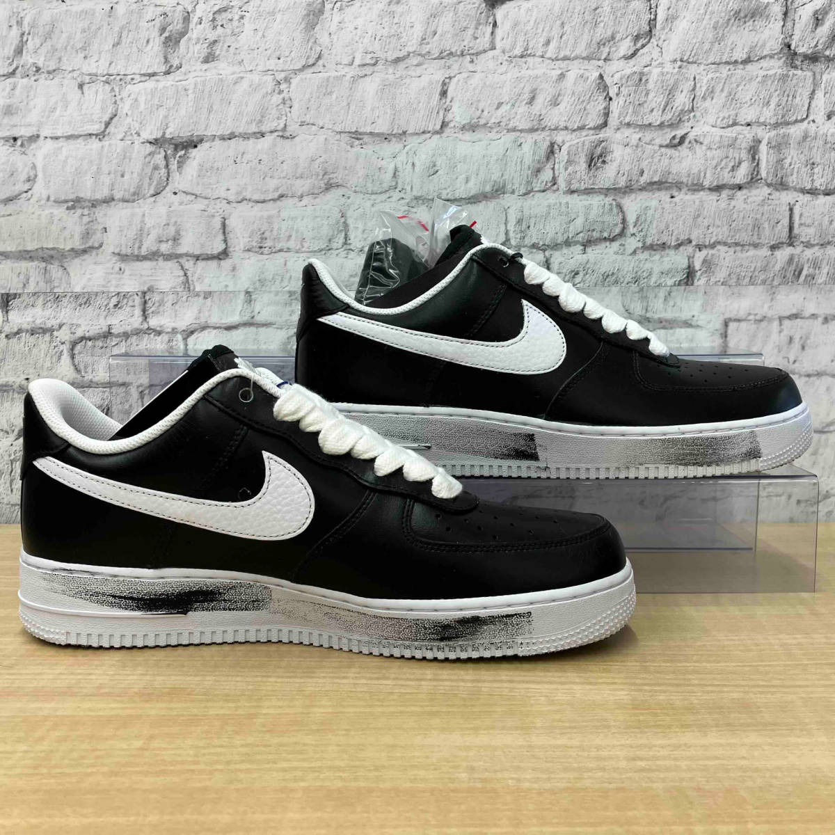 NIKE PEACEMINUSONE AIR FORCE 1 LOW PARANOISE BLACK ナイキ ピースマイナスワン エアフォース 1 AQ3692-001 サイズ28.5cm_画像3