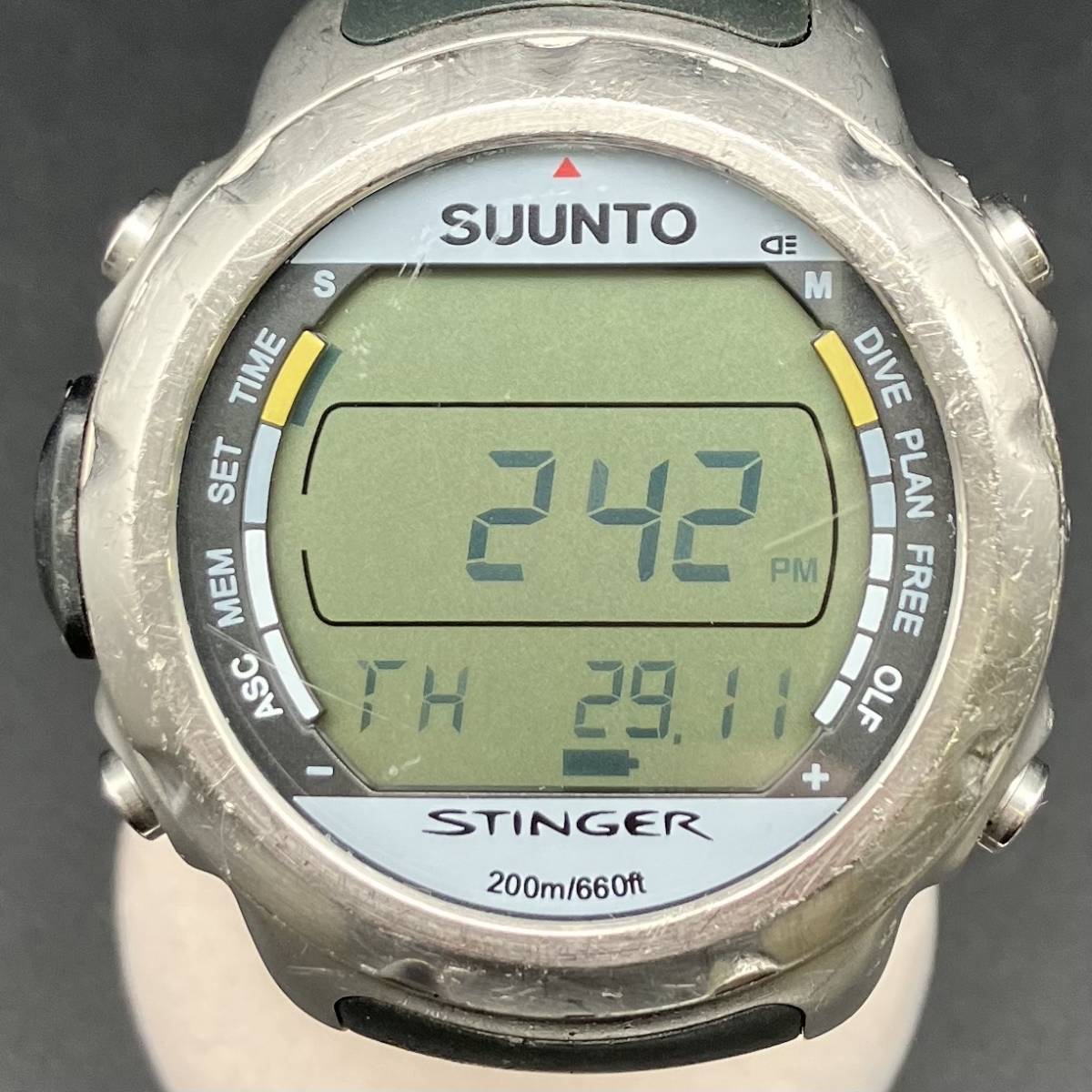 SUUNTO スント STINGER クォーツ エクステンションストラップ付き 腕時計 店舗受取可