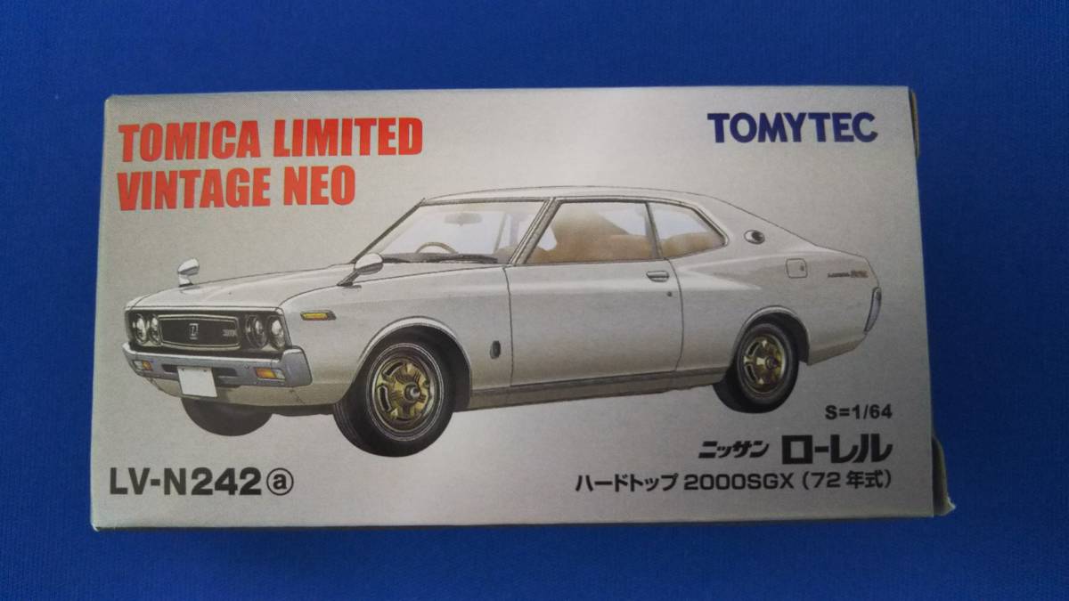  Tomica Nissan Laurel hardtop 2000SGX limited Vintage NEO Tommy Tec 