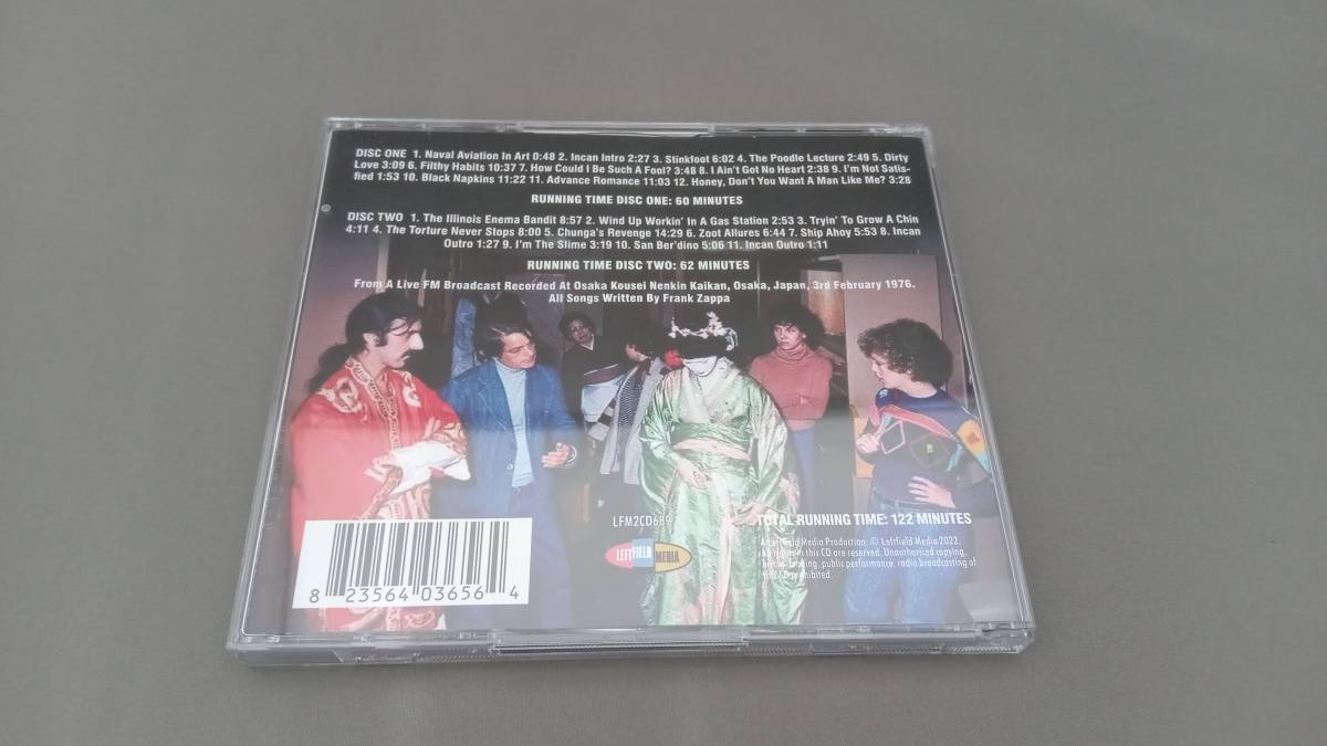 フランク・ザッパ CD 【輸入盤】OSAKA NIGHTS(2CD)_画像2