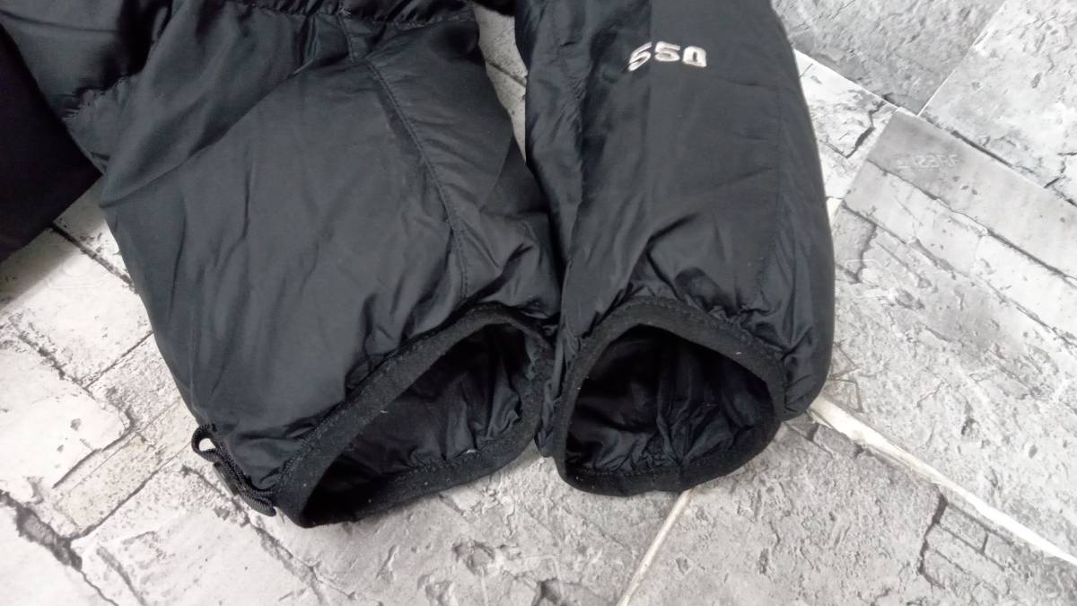 THE NORTH FACE ノースフェイス 550フィルパワー ダウンジャケット サイズXXL ブラック 店舗受取可_袖周り汚れあり